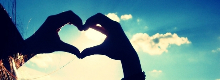 Heart Hands Facebook Covers