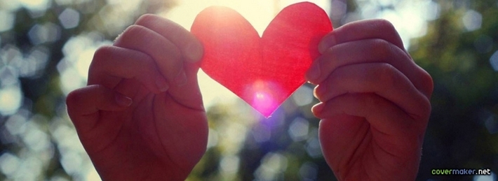 Paper Heart Facebook Covers
