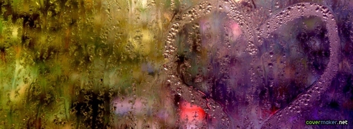 Heart in Glass Facebook Covers