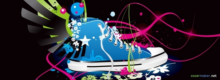 Colored Converse Facebook Covers