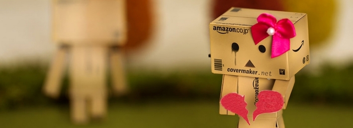 Danbo leaves her boyfriend Facebook Covers