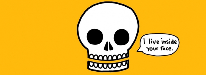 I Live In Your Face Facebook Covers
