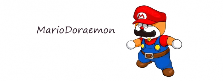 Mario Doraemon Facebook Covers
