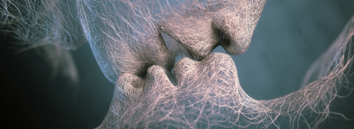 3D kiss Facebook Covers