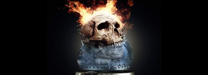 Ice and Flame Facebook Covers