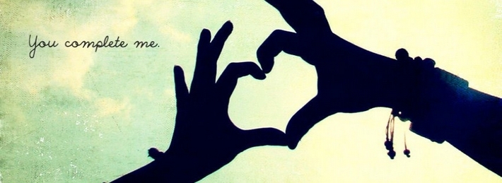 You complete me Facebook Covers