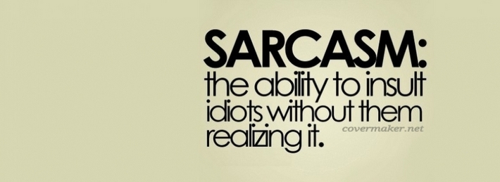 Sarcasm Facebook Covers