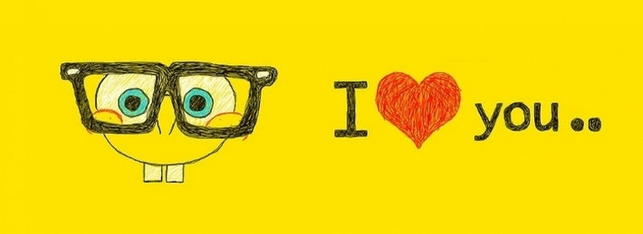 Spongebob i love you Facebook Covers