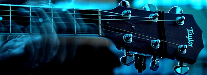 Blue Guitar Facebook Covers