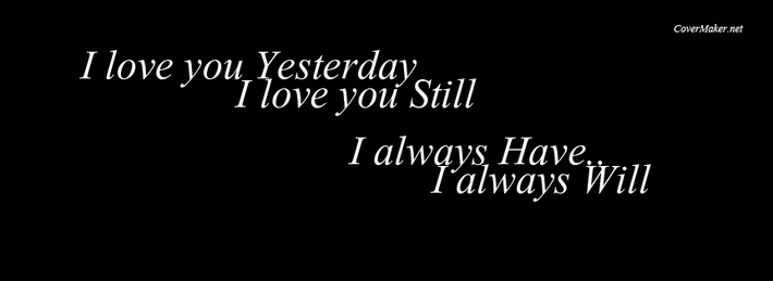 I always have Facebook Covers
