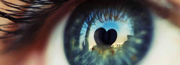 Love in the eyes Facebook Covers