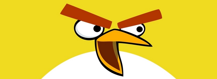 Yellow Bird in Angry Birds