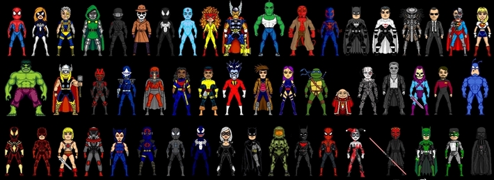 Dc Comics Suit Superheroes